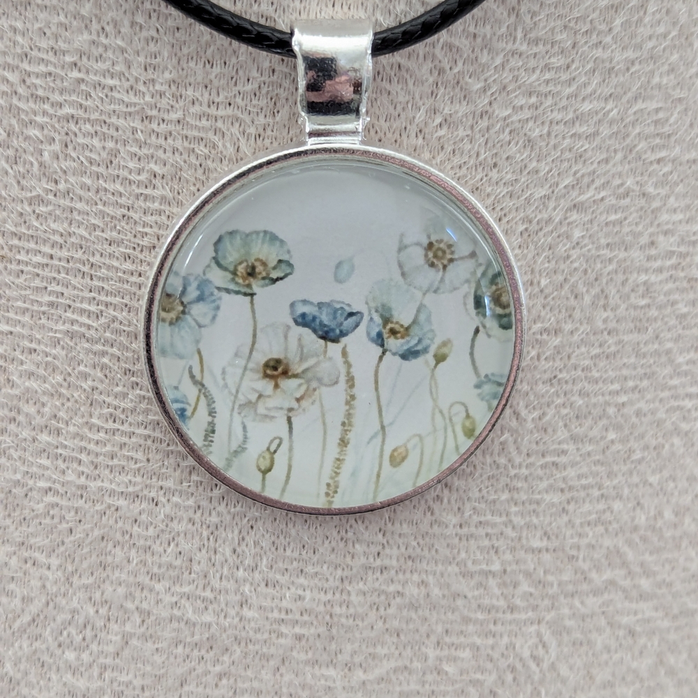 Floral Pendant Necklace
